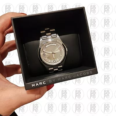 Marc By Marc Jacobs Silver Bracelet Watch In Gift Box Good Condition • £50
