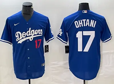 Men's Shohei Ohtani #17 Los Angeles Dodgers Stitched Jersey • $57.99