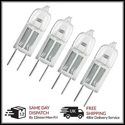 4 X UNIVERSAL Halogen 2 Pin G4 Mini Lamp Light Cooker Hood Extractor Bulb 20W • £6.60