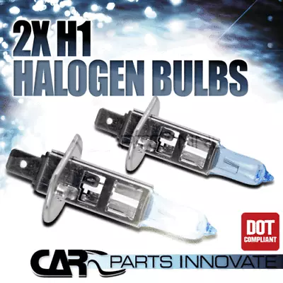 2PC H1 55W Pair High / Low Beam White Replacement Headlight Bulb 4200K • $7.15