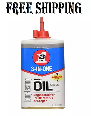 3-IN-ONE Motor Oil 3 OZ 1-Pack • $10.29