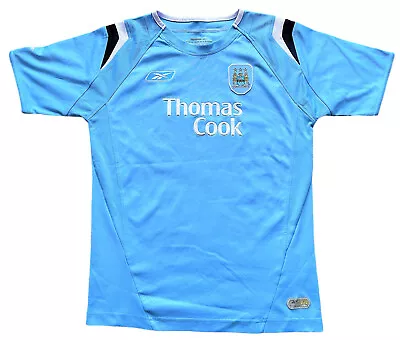 Manchester City Home Shirt 2004 (very Good) AdultsXS/Youths 30-32 • £20.99