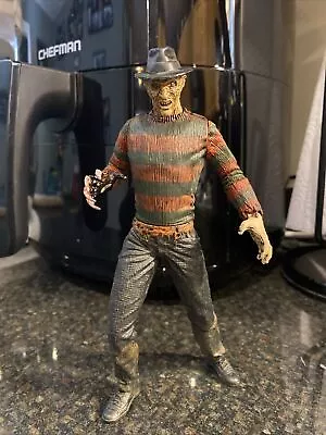 McFarlane Toys Movie Maniacs Freddy Krueger Nightmare On Elm Street Figure 1998 • $25