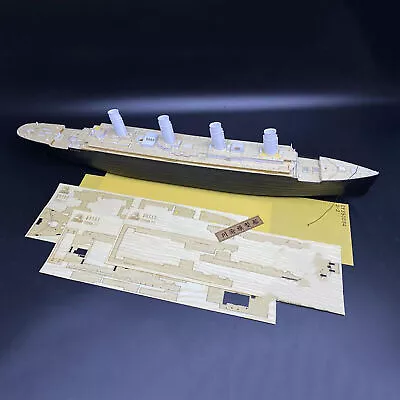 1/350 Wooden Deck Masking Sheet Anchor Chain For Minicraft 11318 RMS Titanic • $30.77