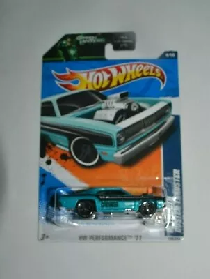 Hot Wheels Hw Performance '11 - 4/10 - Plymouth Duster Thruster Teal • $4.49