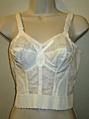  Do All Longline Cotton&lace Qt Magic Loop Bra (style 720)hard To Find!!!vintage • $29.99