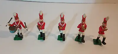 Vintage Lot Of 5 Wilton Toy Soldiers Cake Toppers Figures No. 709 • $17.99