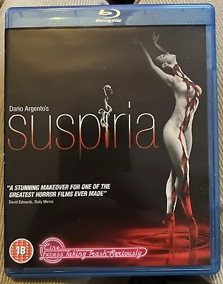 Suspiria (1977) Blu Ray Dario Argento Cine Excess Cert 18 • £15