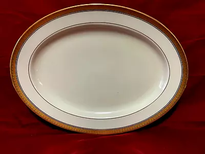 Mikasa Palatial Gold LARGE Oval Serving Platter 15 1/2  X 11 1/2  • $79.95