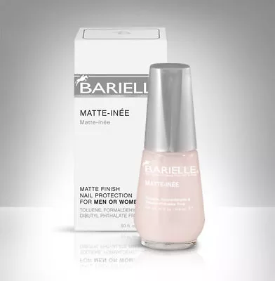 Barielle Matte-Inee Matte Nail Protection For Men Or Women .5 Oz. • $8.99