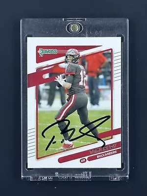 Tom Brady Autograph 2021 Panini  Donruss Red  Carpet Authentication NFL Patriots • $15.50