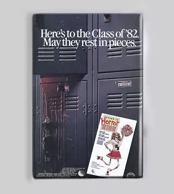 RETURN TO HORROR HIGH / VHS AD - 2 X3  POSTER MAGNET (horror Movie 1987 Fangoria • $6.99