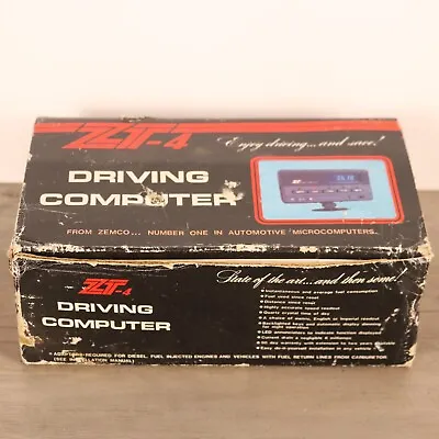 Zemco ZT-4 Vintage Driving Computer NEW OLD STOCK MPG MPH FUEL • $72.49