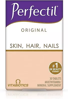 Vitabiotics Perfectil Original Tablets 30s For Healthy Skin Hair And Nails • £5.34