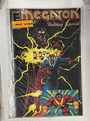 MEGATON Holiday Special # 1 Foil With Trading Card Entity Comics 1993 | Combined • $6