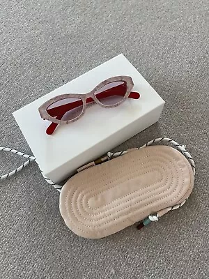Zimmermann Cat Eye Pink Marble Sunglasses Brand New • $120