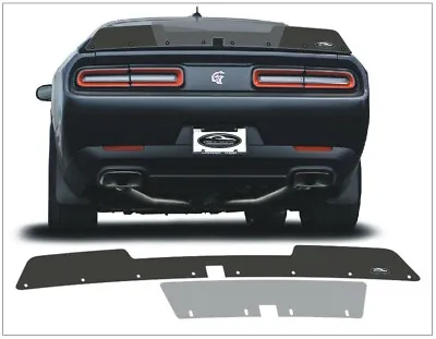 FITS 2015+ 2 PC Dodge Challenger Hellcat Wickerbill Spoiler W BACKUP CAMERA • $148