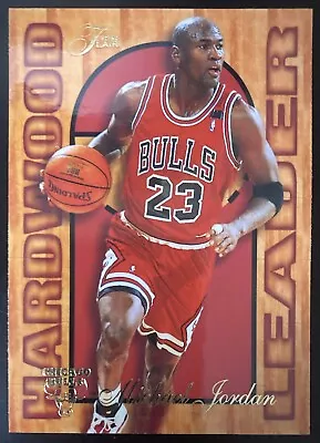 Michael Jordan 1994-1995 1994 FLAIR Hardwood Leaders Card #4 Of 27 (660) • $11.95