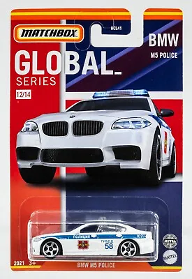 2021 Matchbox Global Series #12 BMW M5 WHITE | RUSSIA | FSC • $3.49
