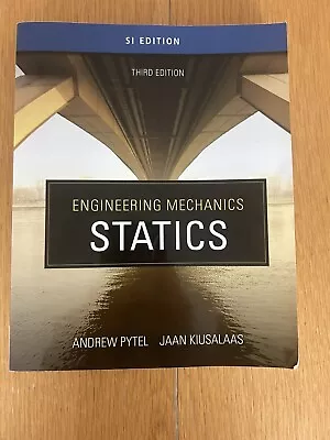 £20 • Buy Engineering Mechanics - Statics 