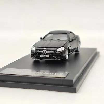 LF 1/64 Mercedes-Benz SLC Diecast Toys Car Models Collection Gifts Open Black • £30