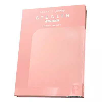 STEALTH 9 Pocket Zip Trading Card Binder - PINK • $46.95