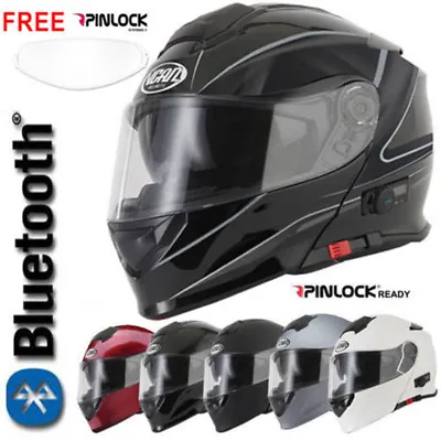 Vcan V271 Bluetooth Blinc Flip Front Motorcycle Helmet  Free Pinlock Anti Fog • $248.96