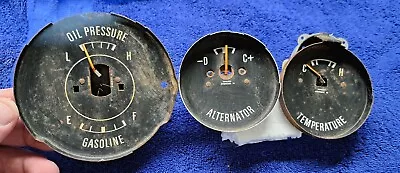 MOPAR B-BODY 1971-74 Charger Road Runner Rally Dash Temperature Gauges (3) • $29.75