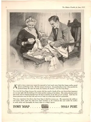 Vintage 1915 Ivory Soap Advertisement • $6.49