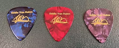 Set 3 VAN HALEN ￼- Guitar Legends Series Eddie Van Halen Signature Guitar Picks • $13.99