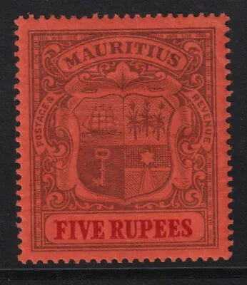 Mauritius 1902 5r Sc 126 MLH VF Fresh CV $110 • $24.99