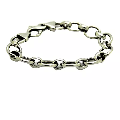 Vintage Av Alwand Vahan Sterling Silver Cable Chain Bracelet • $65