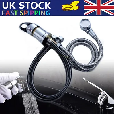 Mixer Taps Sprayer Set Hairdressing Salon Basin Handheld Shower Head Sink Tap UK • £15.94