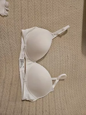 Vassarette RN 16345 White Padded Wire Free T Shirt Bra Size 36A • $14.50