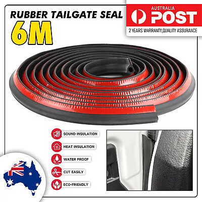 Modigt Ford F150 F250 F350 Rubber Ute Dust Tail Gate Tailgate Seal Kit Au • $32.97