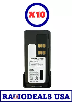 Motorola Compatible C-PMNN4412 Nickel Metal 2400mAh Battery XPR3000 /7000 - 10PC • $380