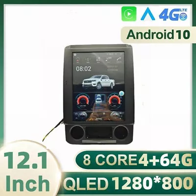 12.1  Tesla Style Car Gps Radio Stereo Navigation For Ford F-150 2016-2021 4+64g • $550