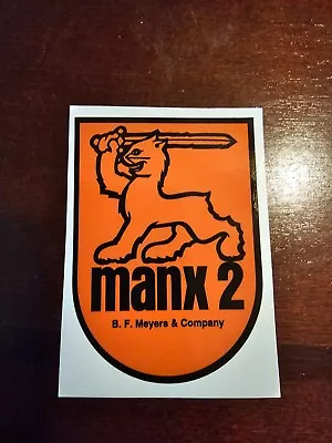 BF Meyers  Meyers Manx  Manx 2 Decal  • $15