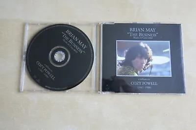 BRIAN MAY The Business A Tribute To Cozy Powell - UK 1 Track Promo CD • £7.49