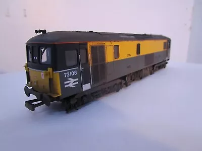 Hornby Class 73  DCC Ready ENGINEERS DUTCH LIVERY Weathered. UN BOXED BARGAIN. • £22.50