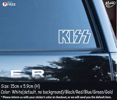 KISS Stickers Reflective Car Decals Stickers Rock Band  Best Gifts • $5.99