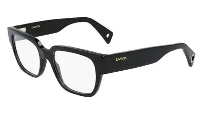 NEW Lanvin LNV 2601 001 Black Eyeglasses 52/18/140 With Lanvin Case • $99.95