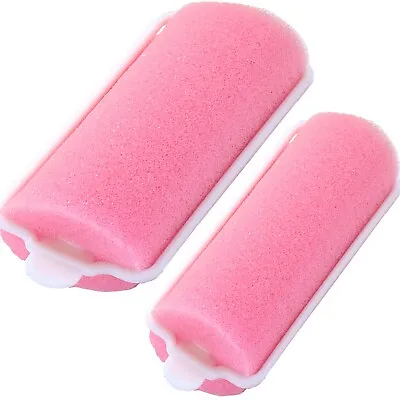 Soft Foam Sponge Hair Rollers SMALL Or LARGE Curlers Curling Tools Waves Styling • £3.98