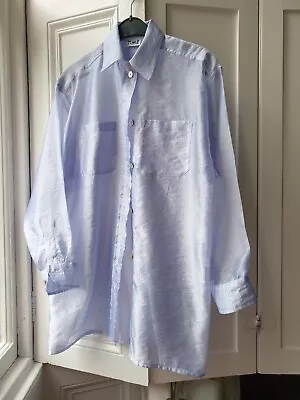 Lilac Fine Shirt By Time Collection Size Small • £0.99