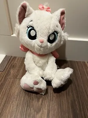 Disney Store Plush Aristocats Marie Big Feet Paws Stuffed Animal White Cat 14  • $15