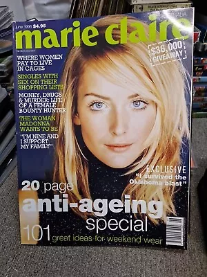 Marie Claire Australian Magazine - June 1996 • $35