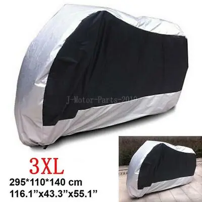 Motorcycle Cover XXXL  For Honda Goldwing 1500 1800 GL F6B Touring • $27.28