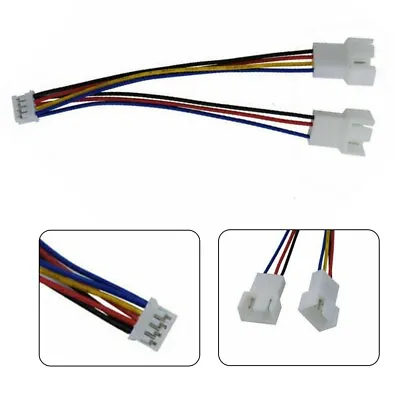 Conveniently Use GPU PH2 0 Mini 4Pin To CPU 4Pin PWM Fan Cable Adapter • £2.50