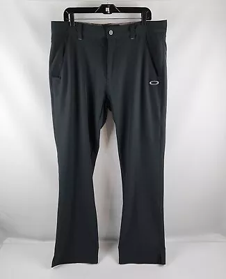 Oakley Mens Golf Pants Straight Leg Black Size 36x32 • $29.95