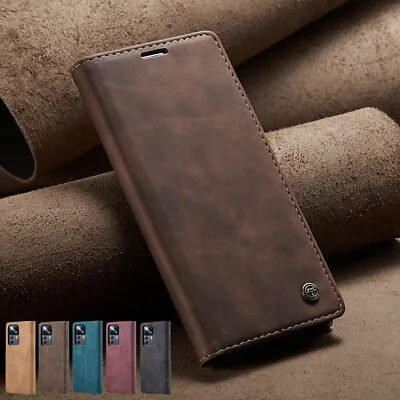 For Xiaomi Mi 11T 12T Redmi Note 11 10 9 Pro Leather Wallet Card Flip Case Cover • $6.29